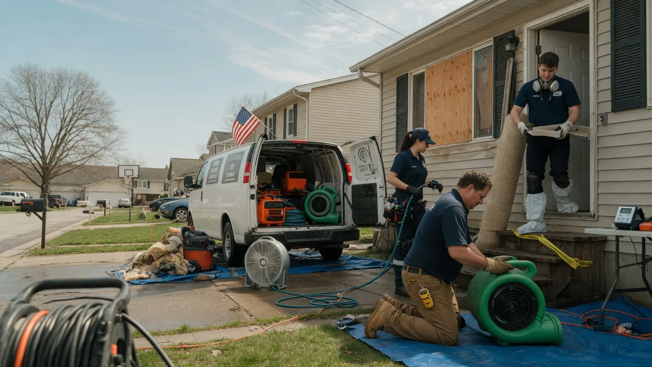 Water Damage Restoration in Ludlow, IL near me